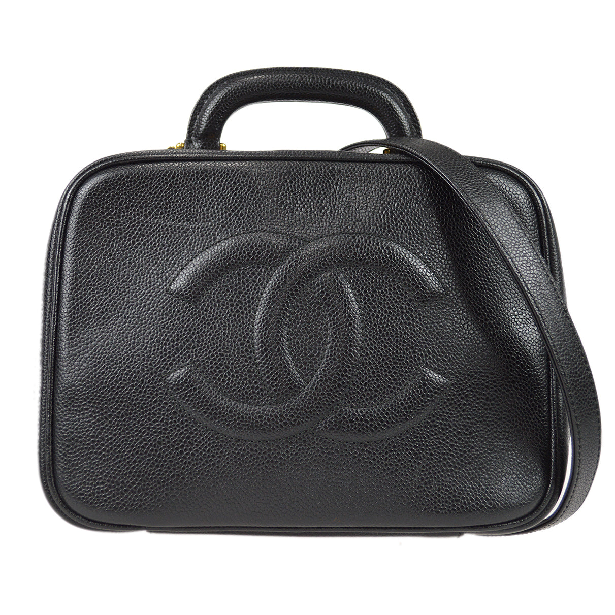 CHANEL 1996-1997 Timeless Lunch Box Vanity Medium 67965