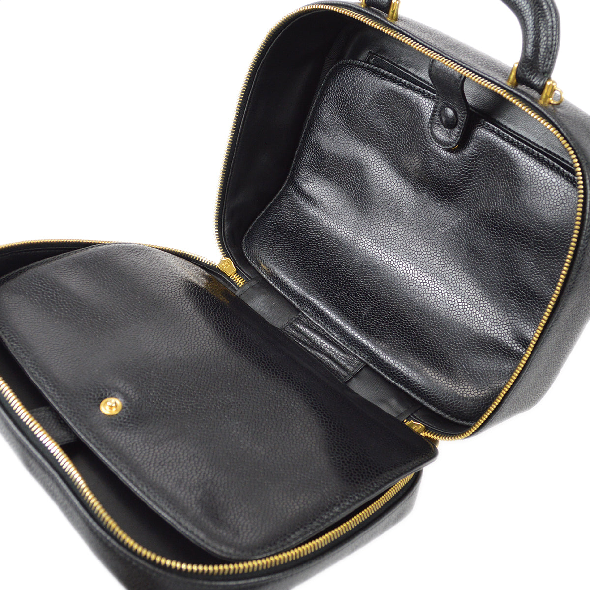 CHANEL 1996-1997 Timeless Lunch Box Vanity Medium 67965