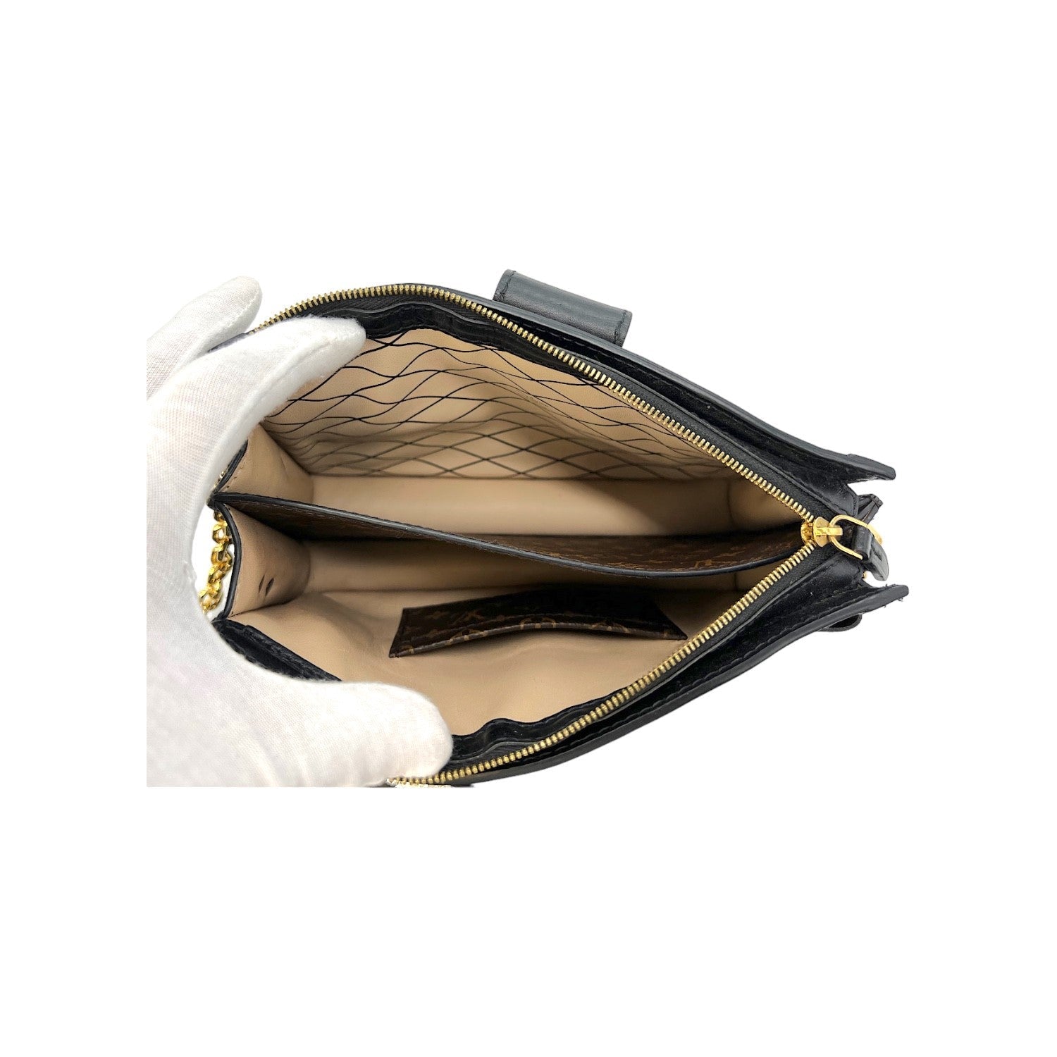 Louis Vuitton Reverse Monogram Trunk Clutch