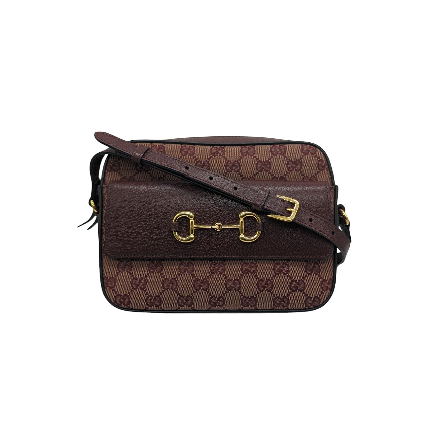 Gucci GG Supreme 1955 Horsebit Crossbody
