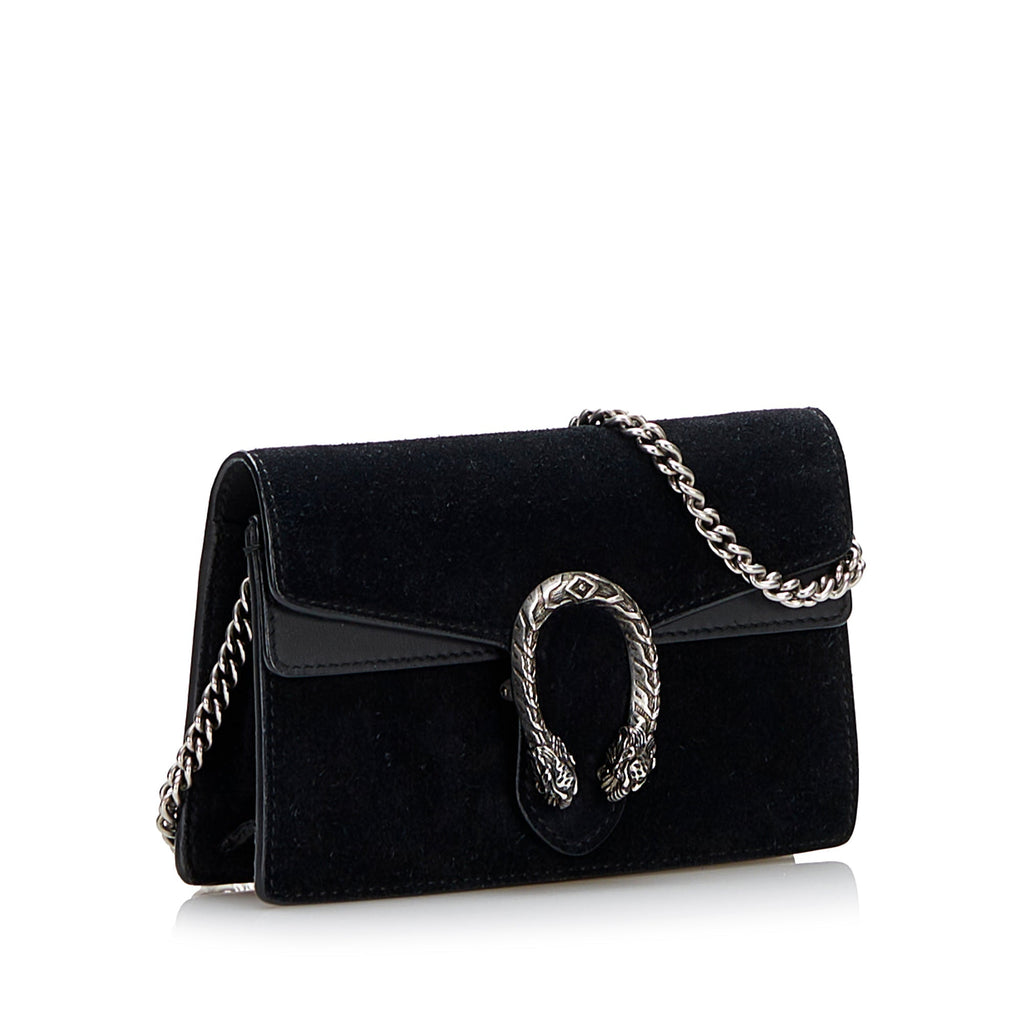 Gucci Dionysus Mini Black Suede
