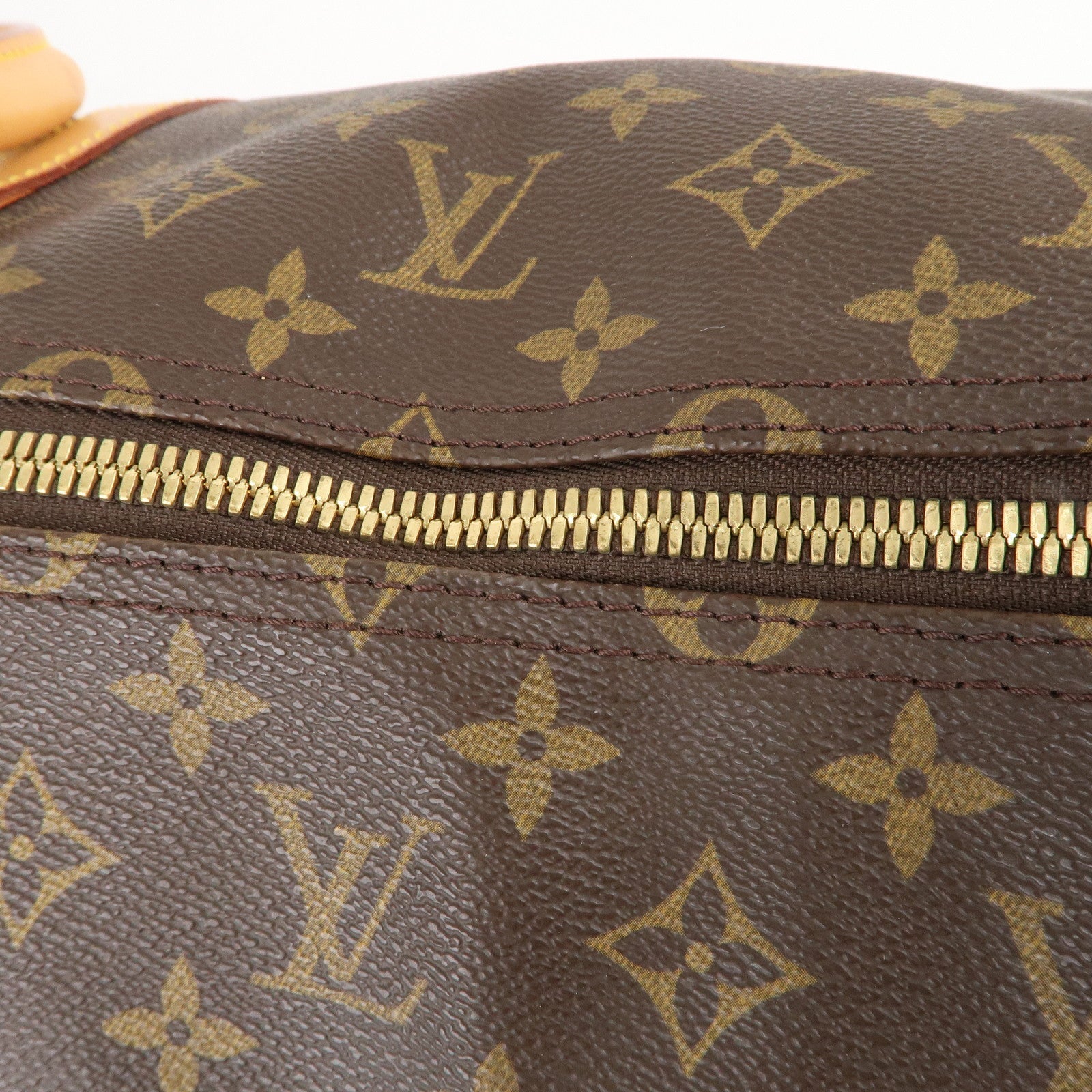 Louis Vuitton Monogram Keep All 55 Boston Bag Brown M41424