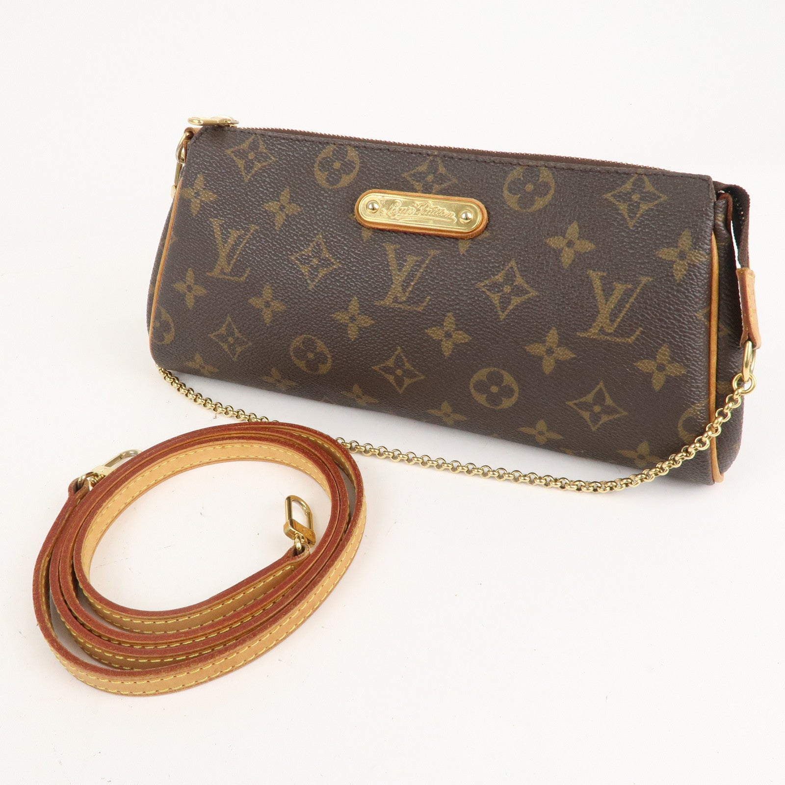 Louis Vuitton Monogram Eva 2Way Pouch Shoulder Bag M95567