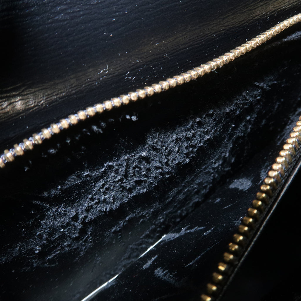 Louis Vuitton Epi Leather Malesherbes Hand Bag Black M52372