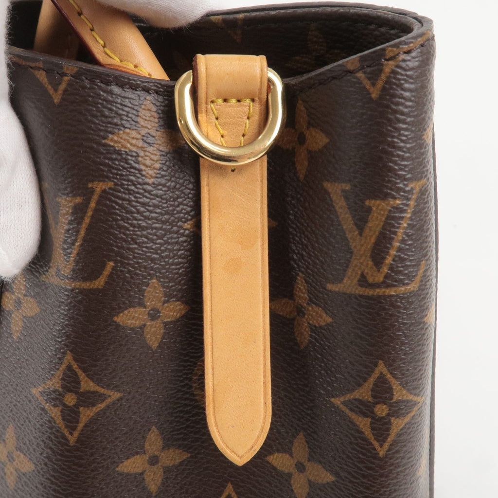 Louis Vuitton Monogram Montaigne MM 2Way Hand Bag M41056