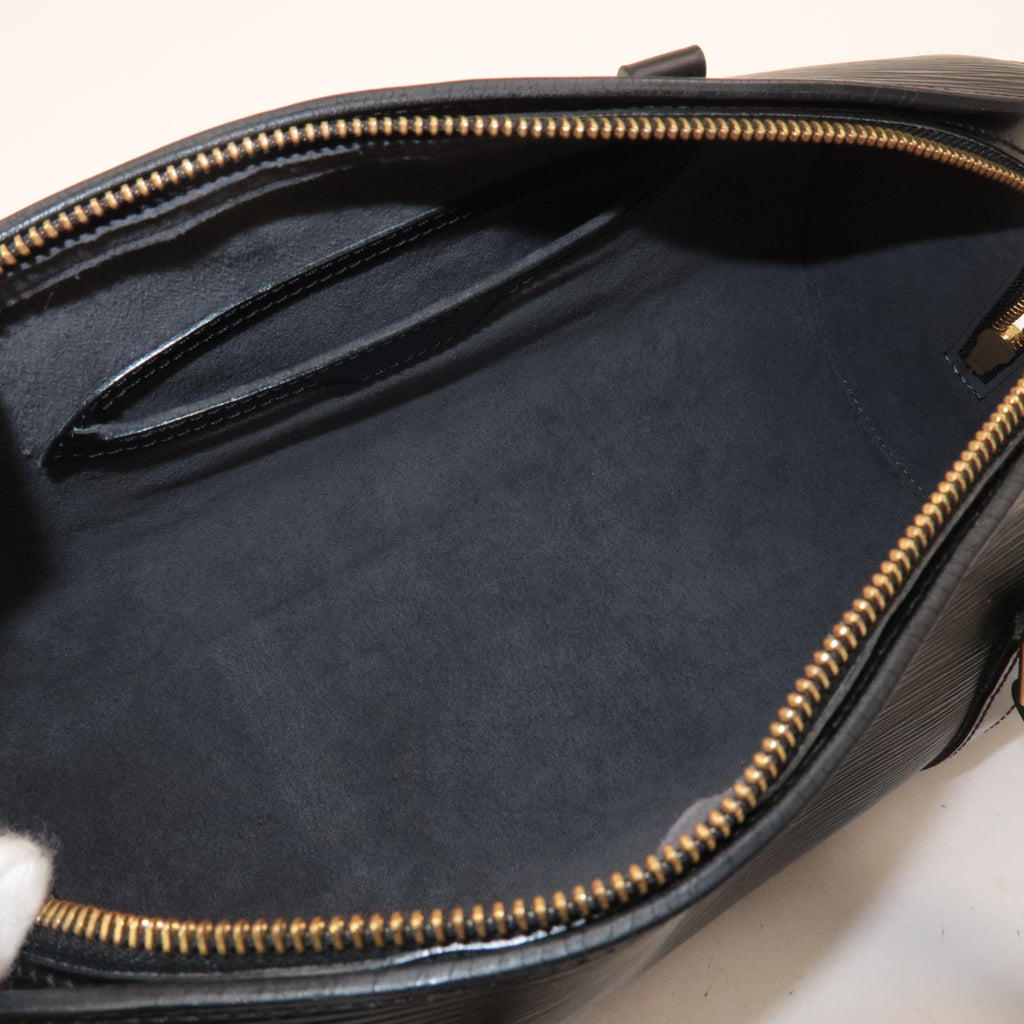 Louis Vuitton Epi Soufflot Hand Bag Noir Black M52862