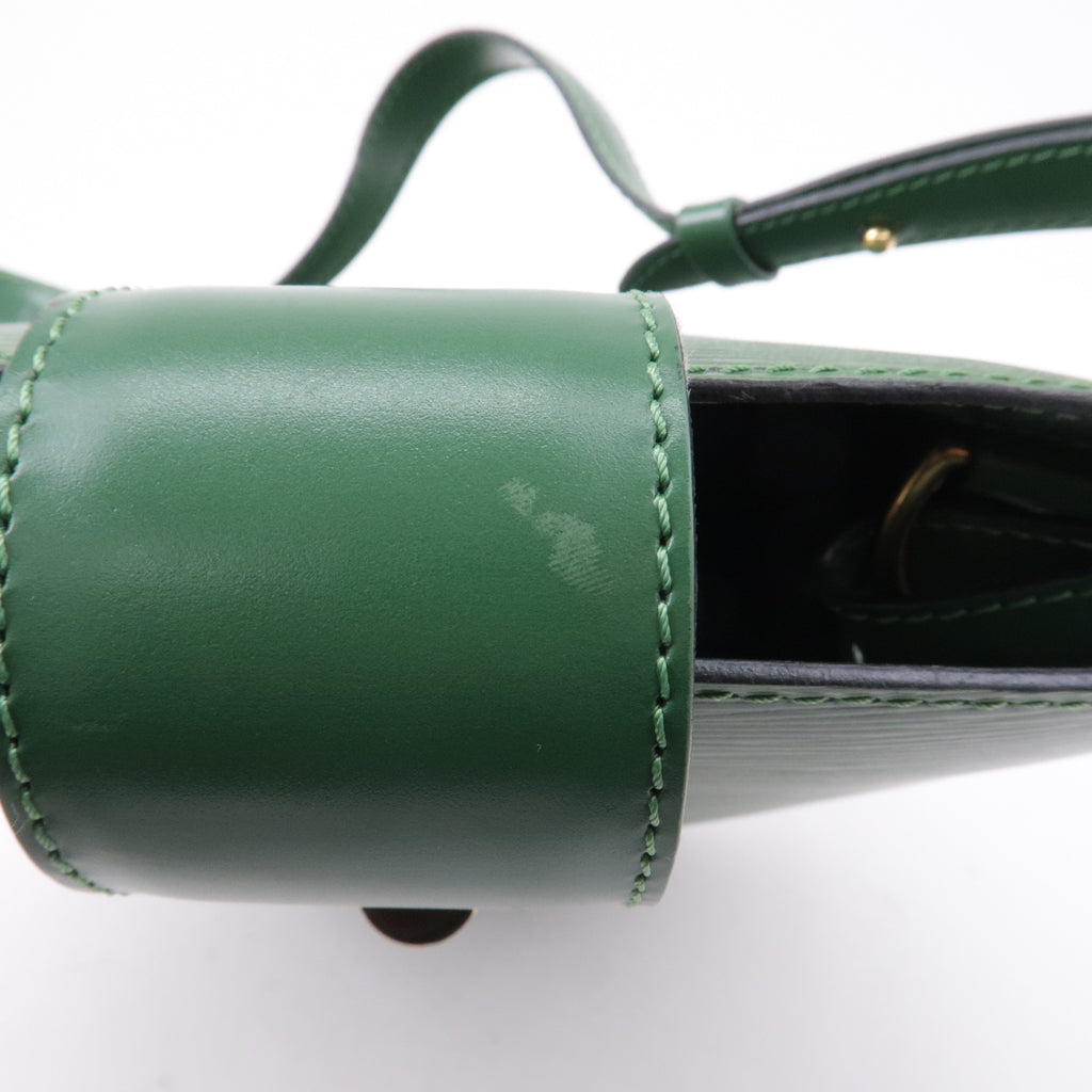 Louis Vuitton Epi Cluny Shoulder Bag Borneo Green M52254