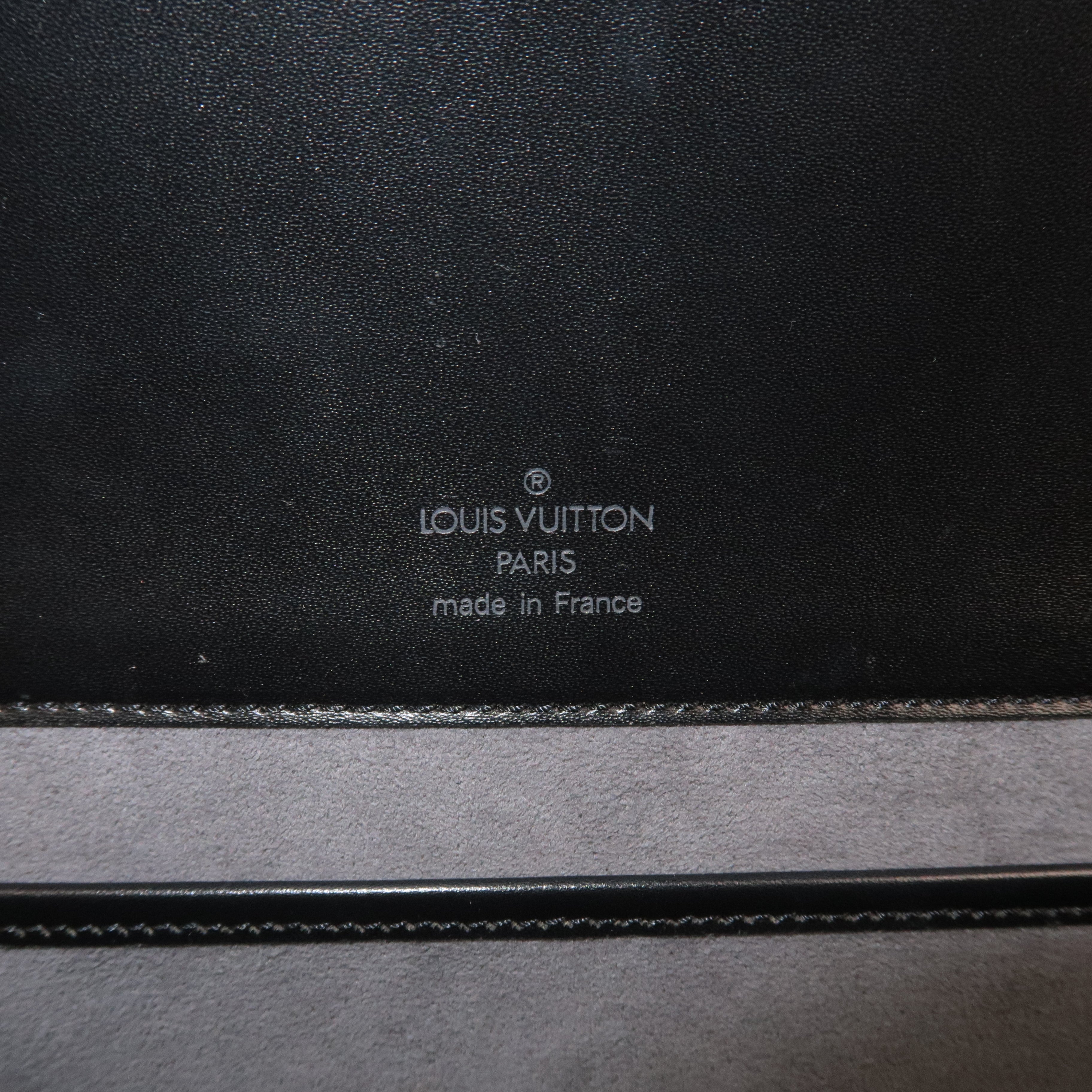 Louis Vuitton Epi Nocturne GM Shoulder Bag Noir Black M52172