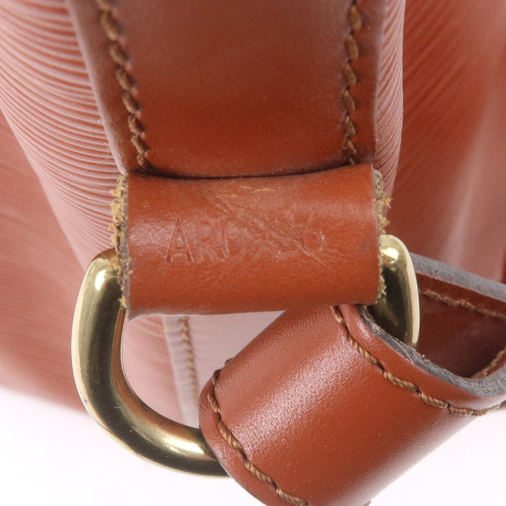 Louis Vuitton Epi Petit Noe Shoulder Bag Kenya Brown M44103