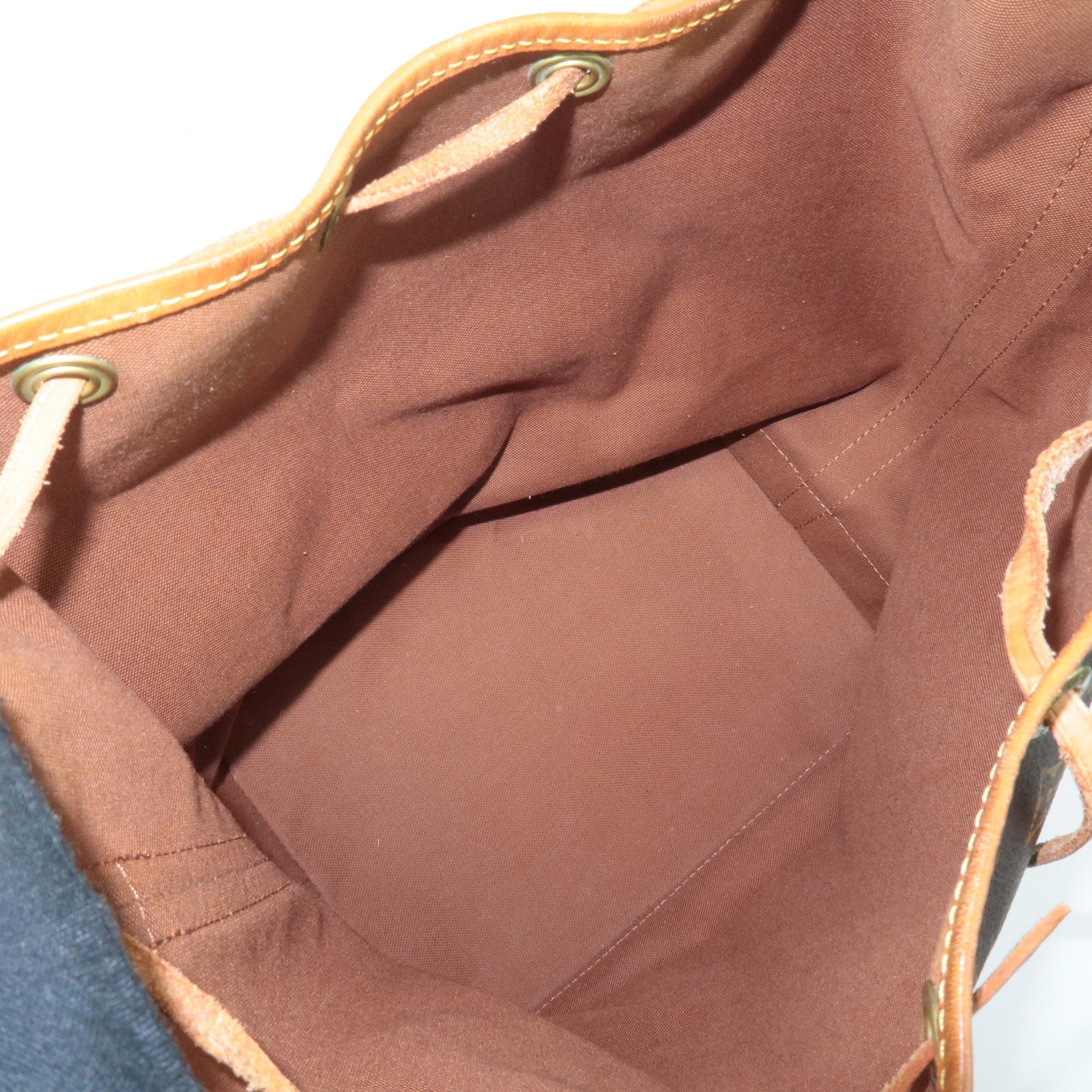 Louis Vuitton Monogram Noe Shoulder Bag Hand Bag Brown M42224