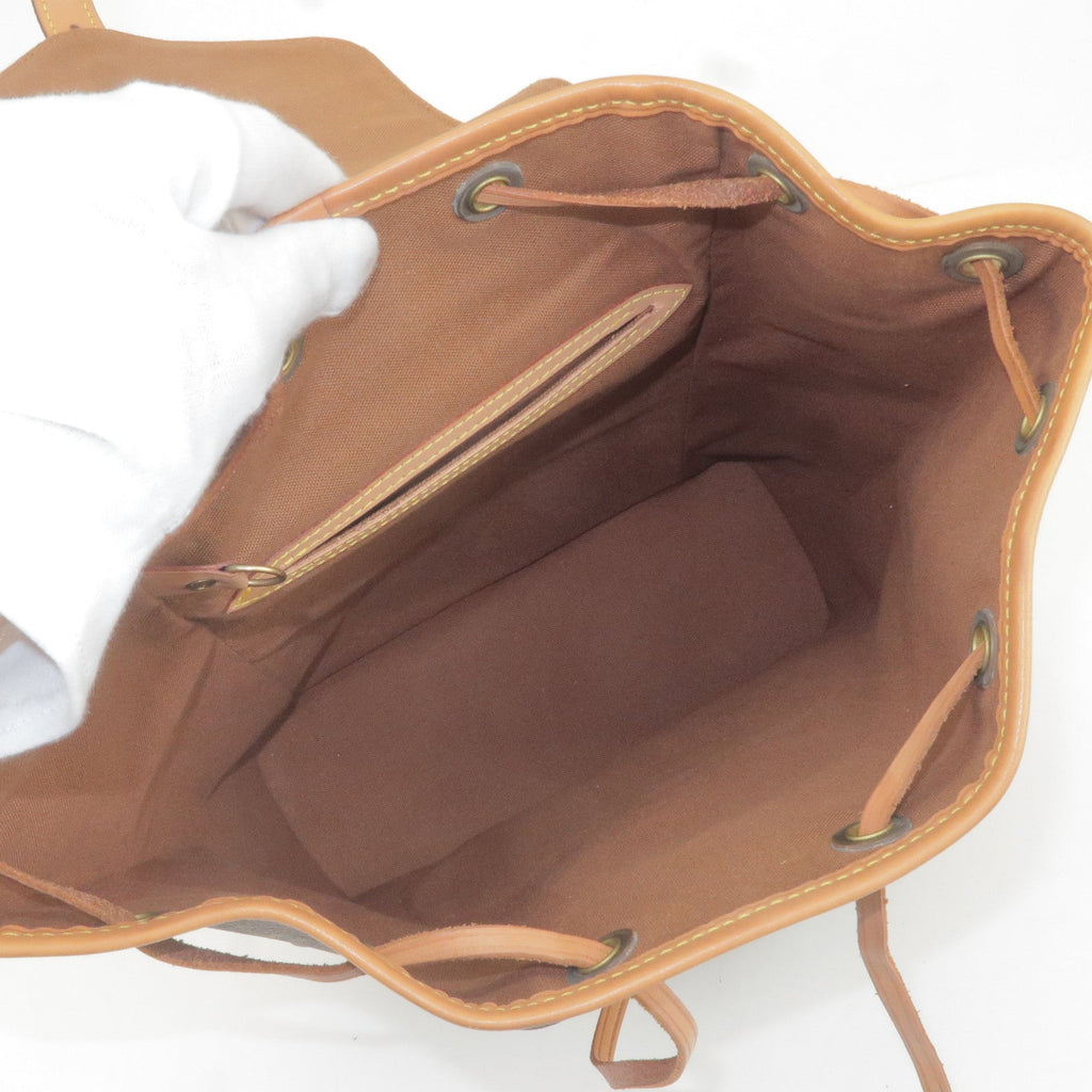 Louis Vuitton Monogram Montsouris MM Back Pack Bag M51136