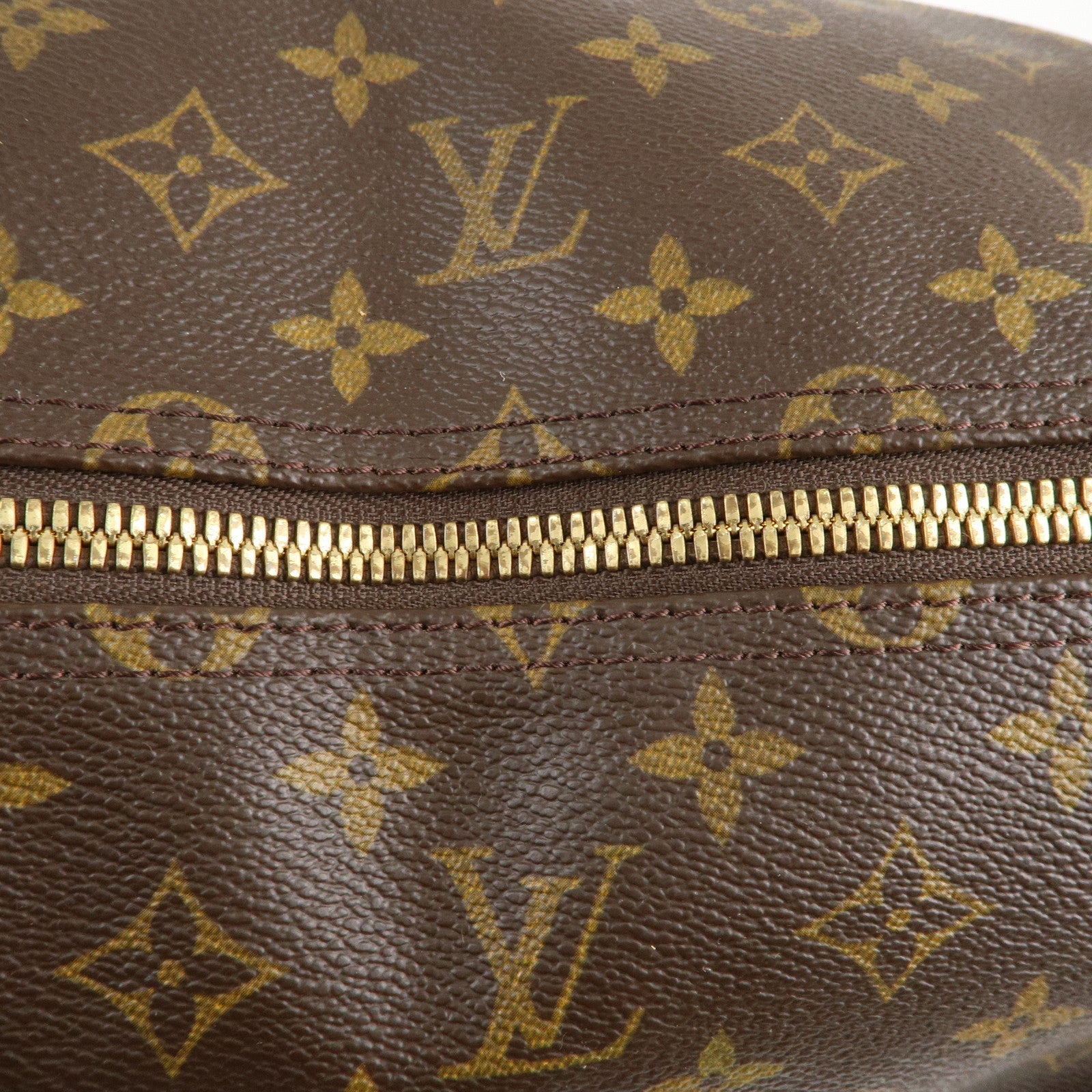 Louis Vuitton Monogram Keep All 55 Boston Bag Brown M41424
