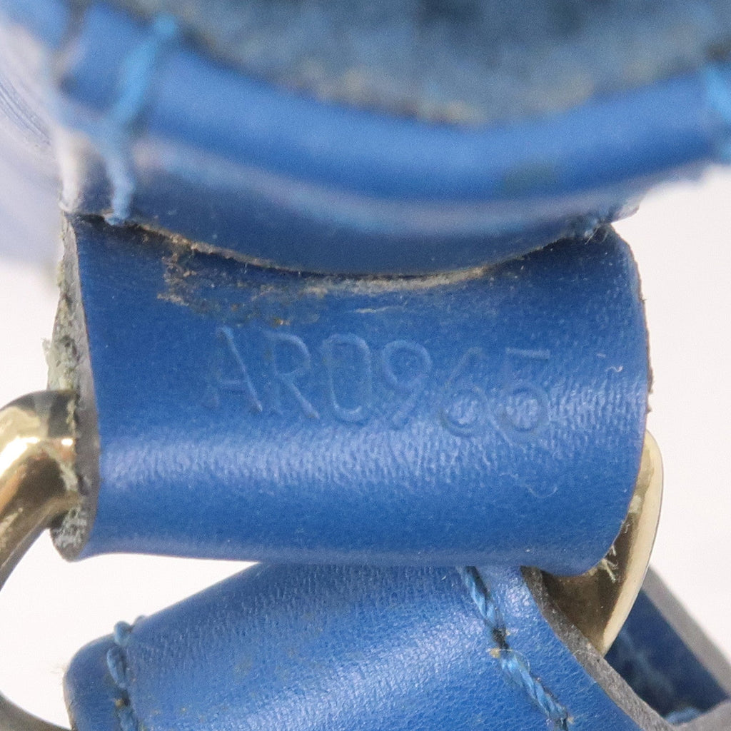 Louis Vuitton Epi Petit Noe Shoulder Bag Toledo Blue M44105