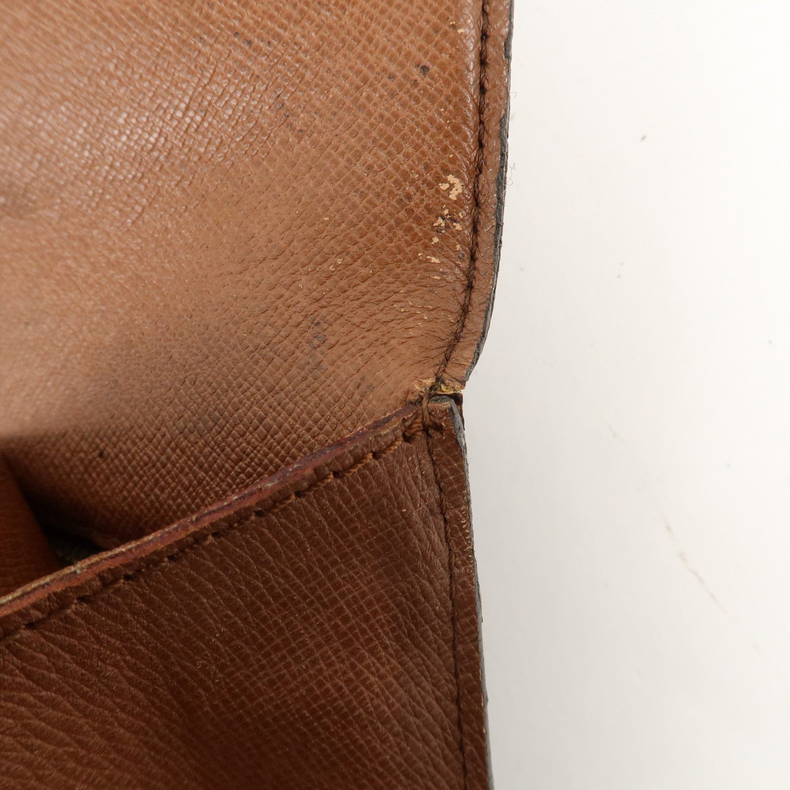 Louis Vuitton Monogram Porte Envelope Clutch Bag Brown M51801