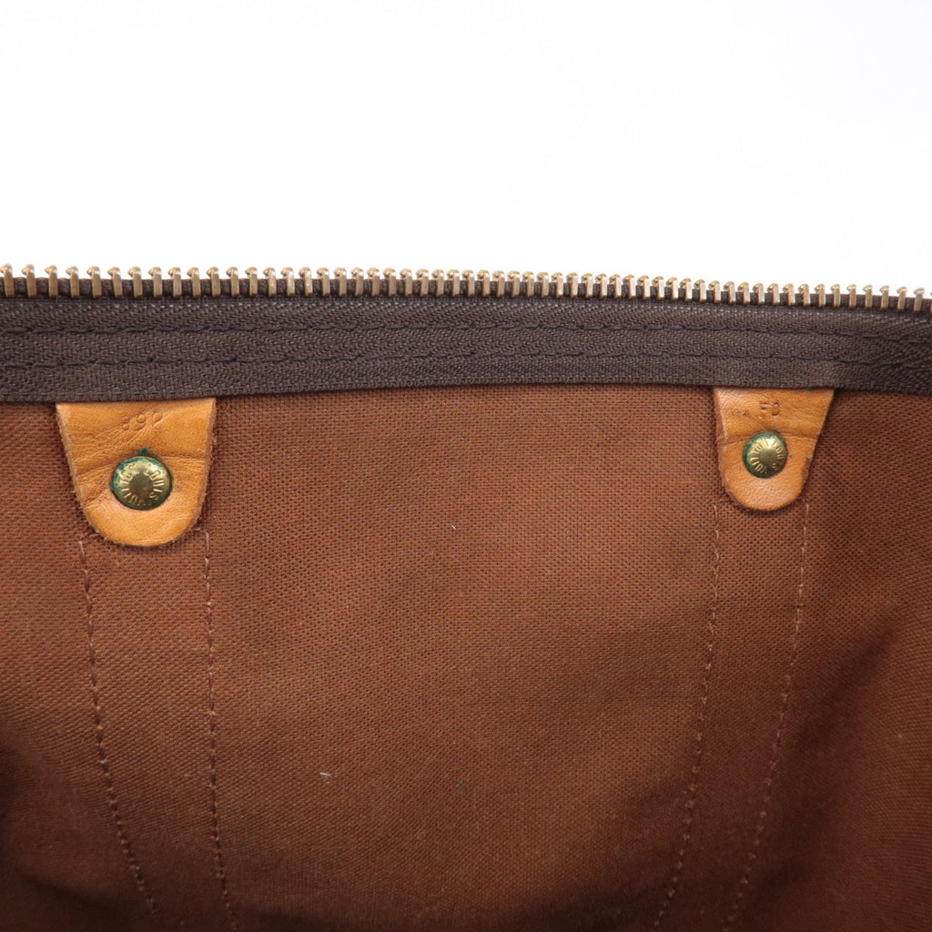 Louis Vuitton Monogram Keep All 45 Boston Bag Brown M41428