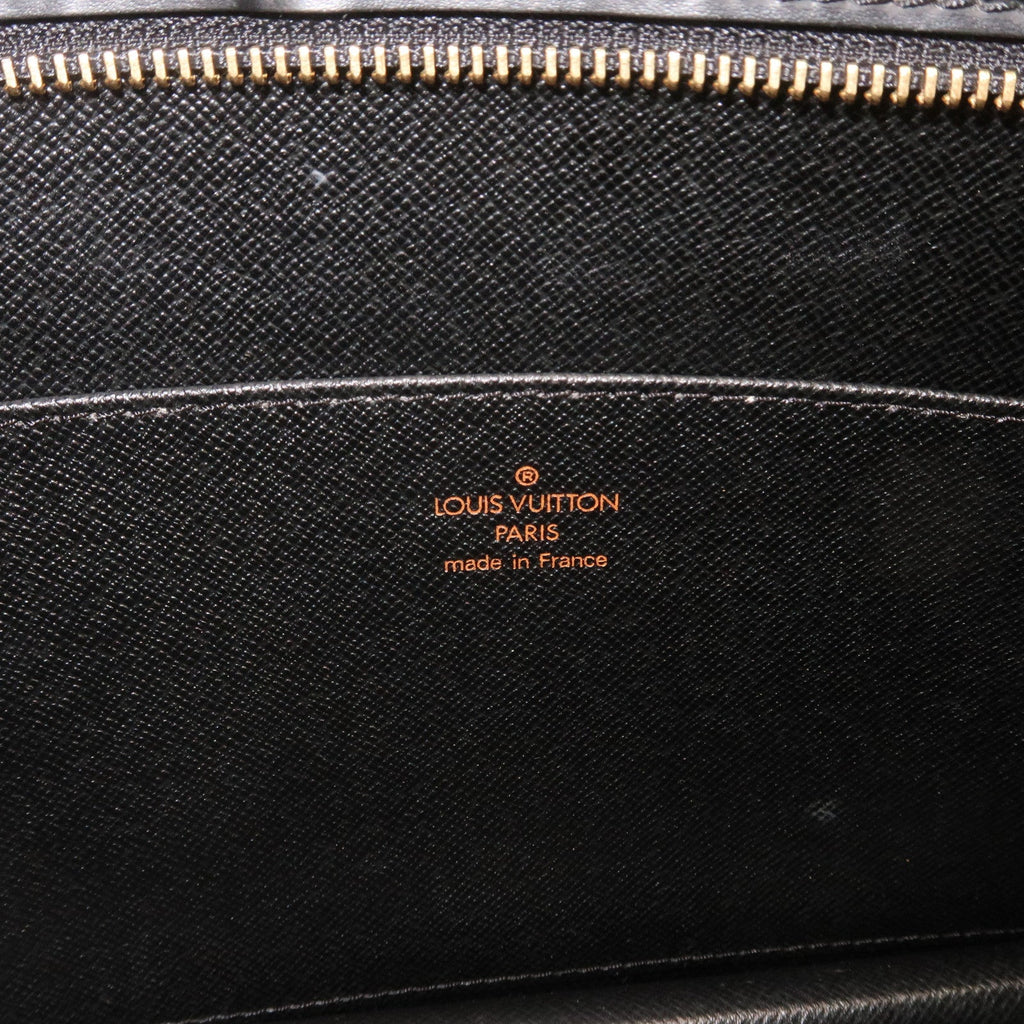 Louis Vuitton Set of 2 Epi Clutch Bag Black M52612 M52522