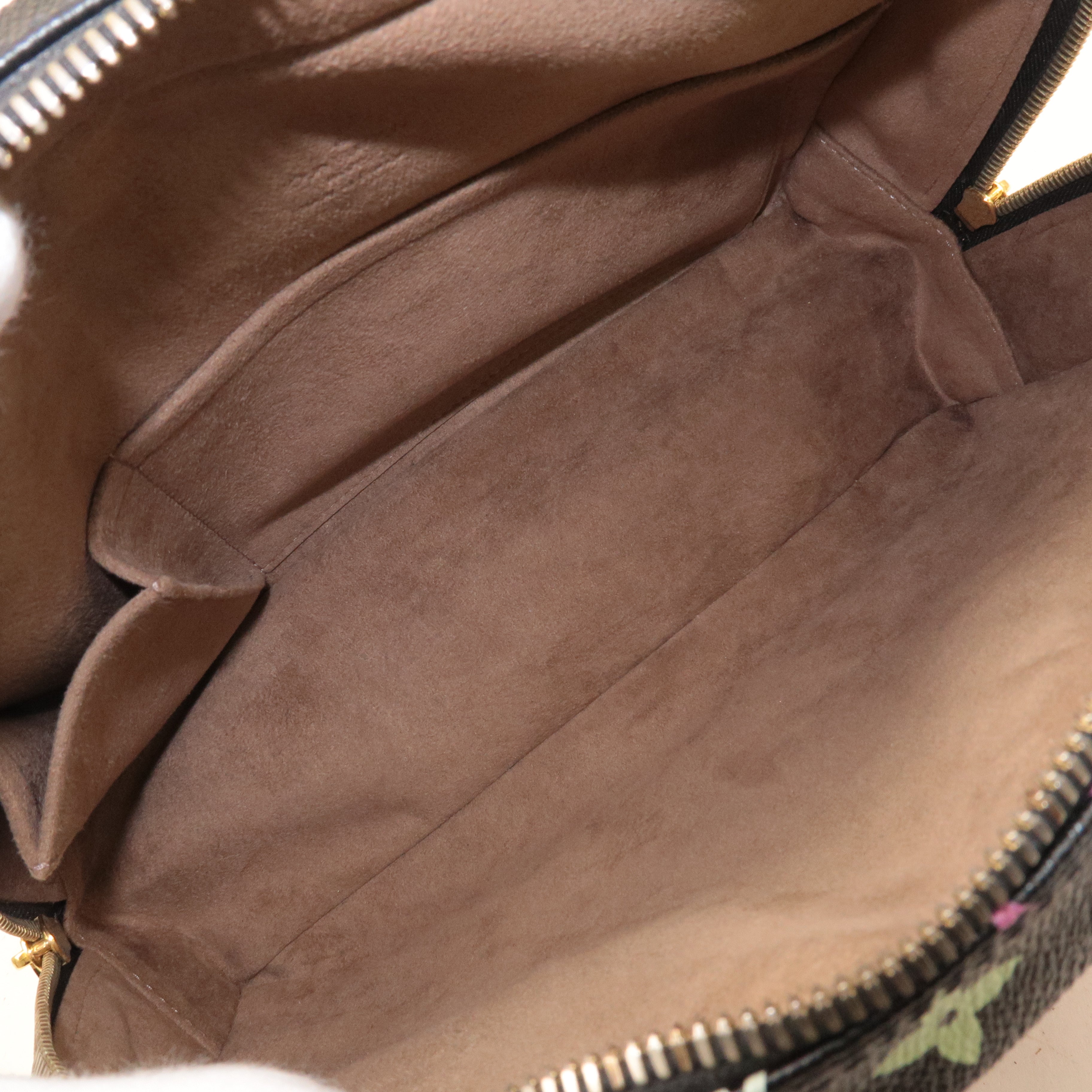 Louis Vuitton Monogram Multi Color Trouville Hand Bag M92662
