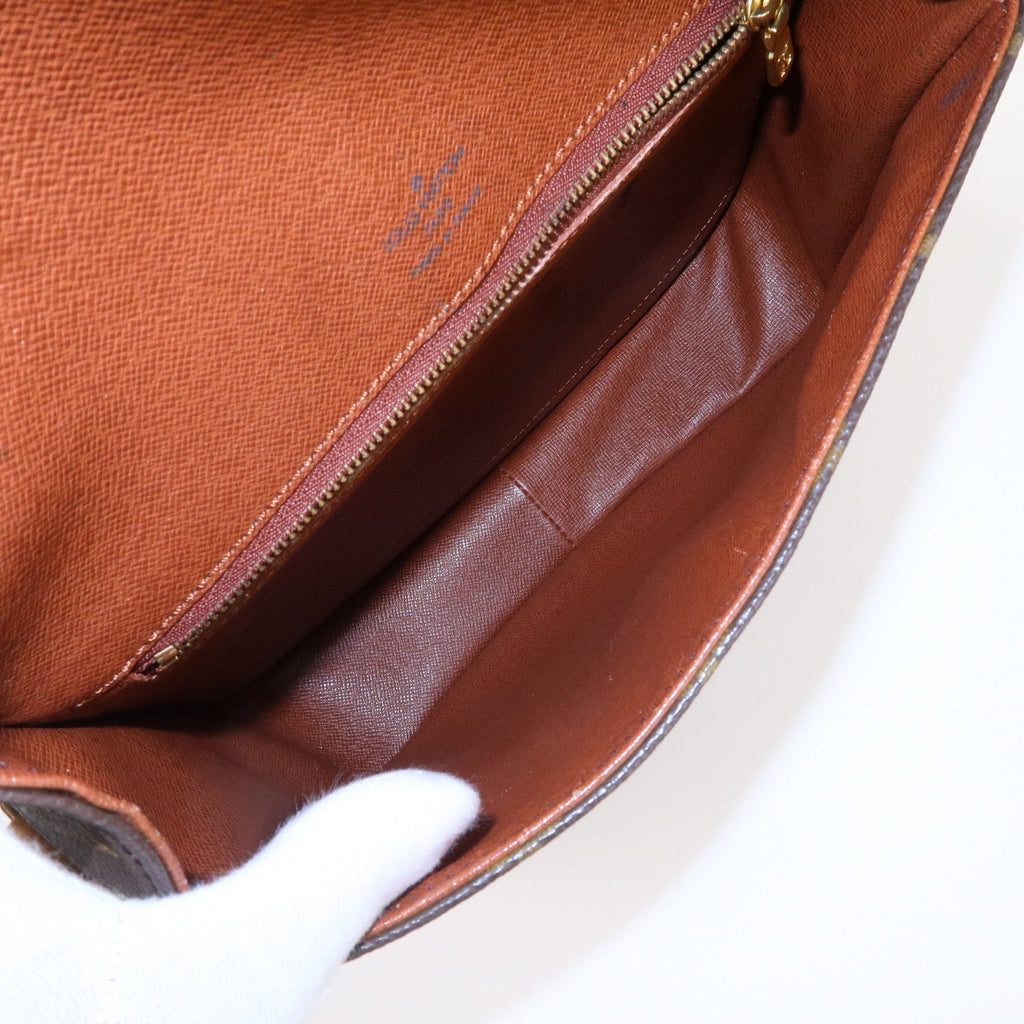 Louis Vuitton Monogram Saint Cloud GM Shoulder Bag Brown M51242