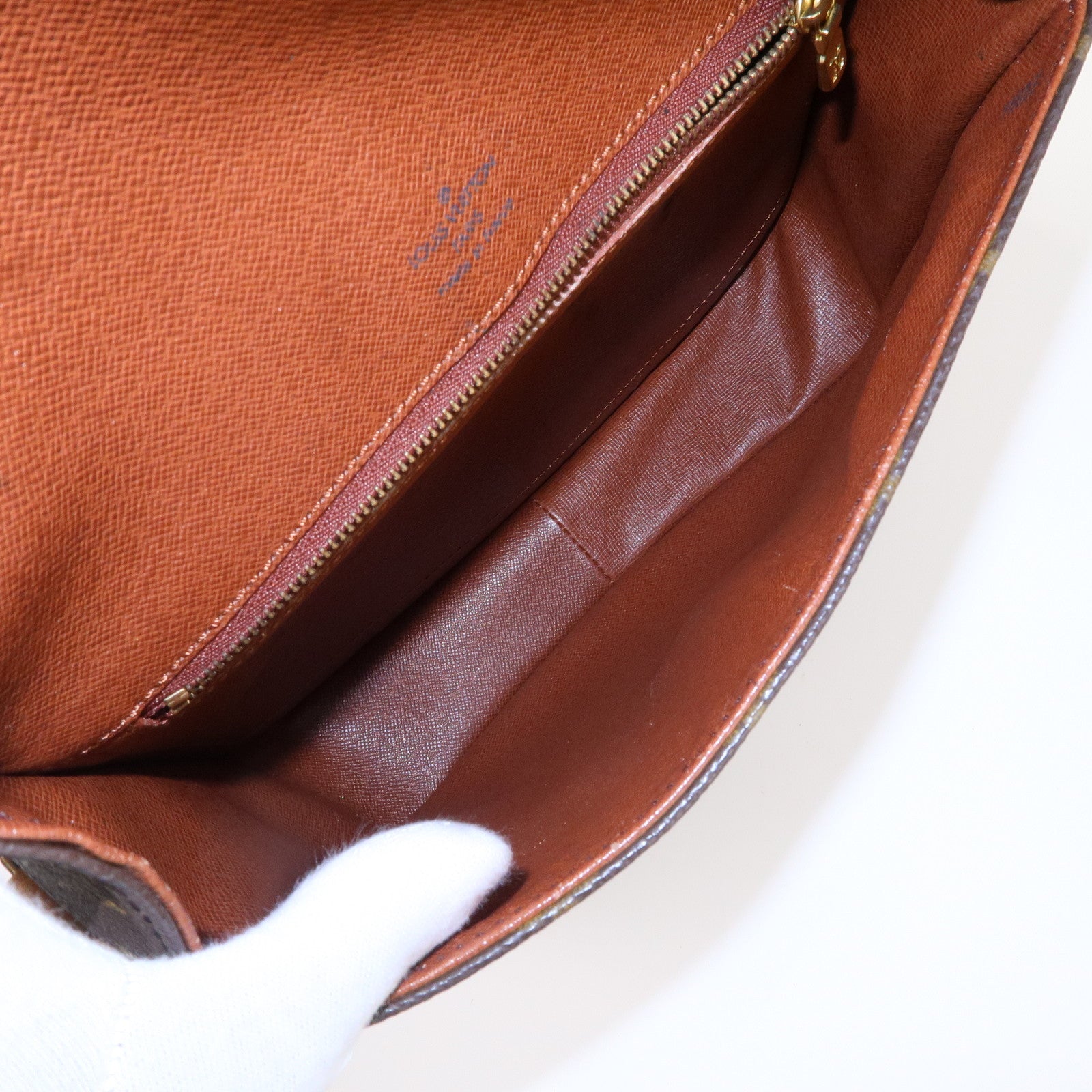 Louis Vuitton Monogram Saint Cloud GM Shoulder Bag Brown M51242