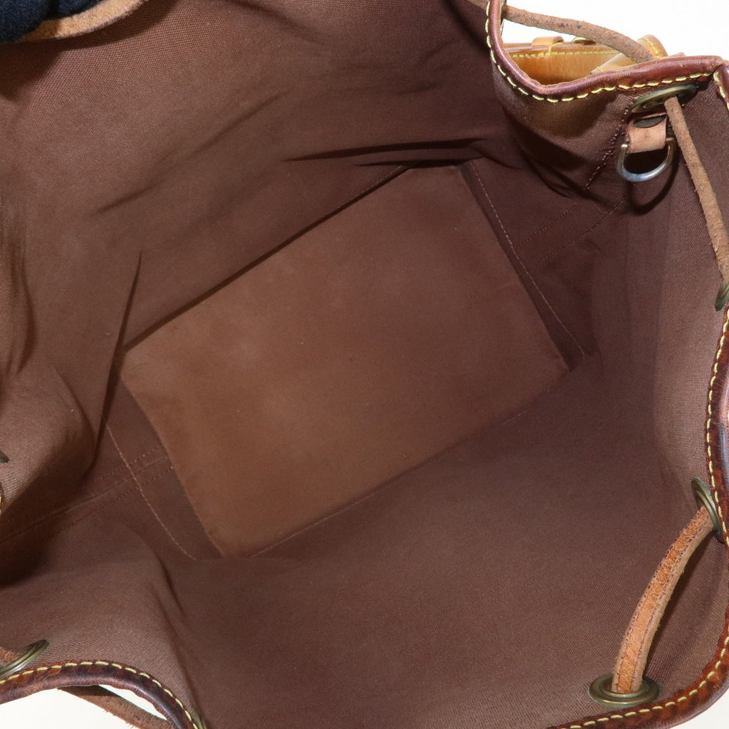 Louis Vuitton Monogram Noe Shoulder Bag Brown M42224