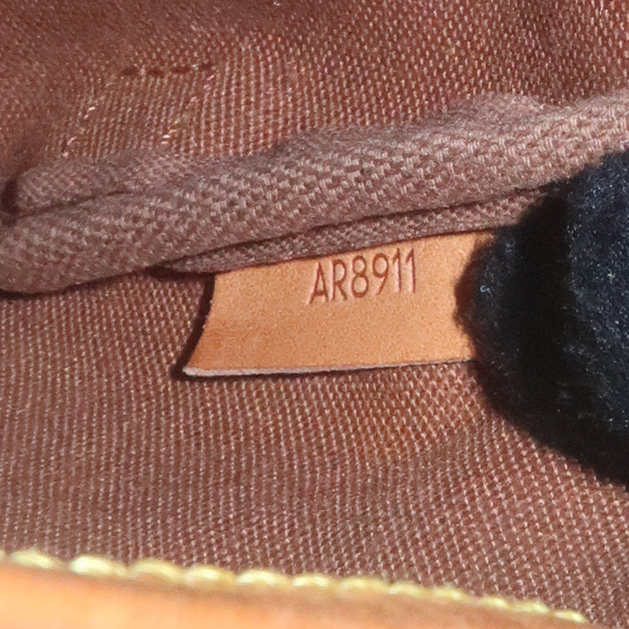 Louis Vuitton Monogram Saumur 30 Shoulder Bag Brown M42256