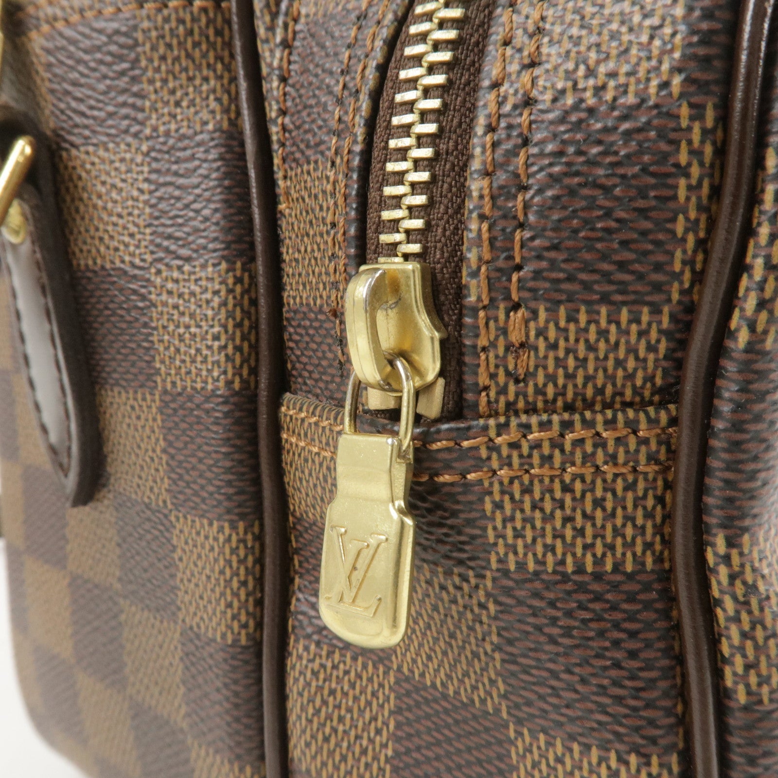 Louis Vuitton Damier Nile Special Order Shoulder Bag Brown N48062