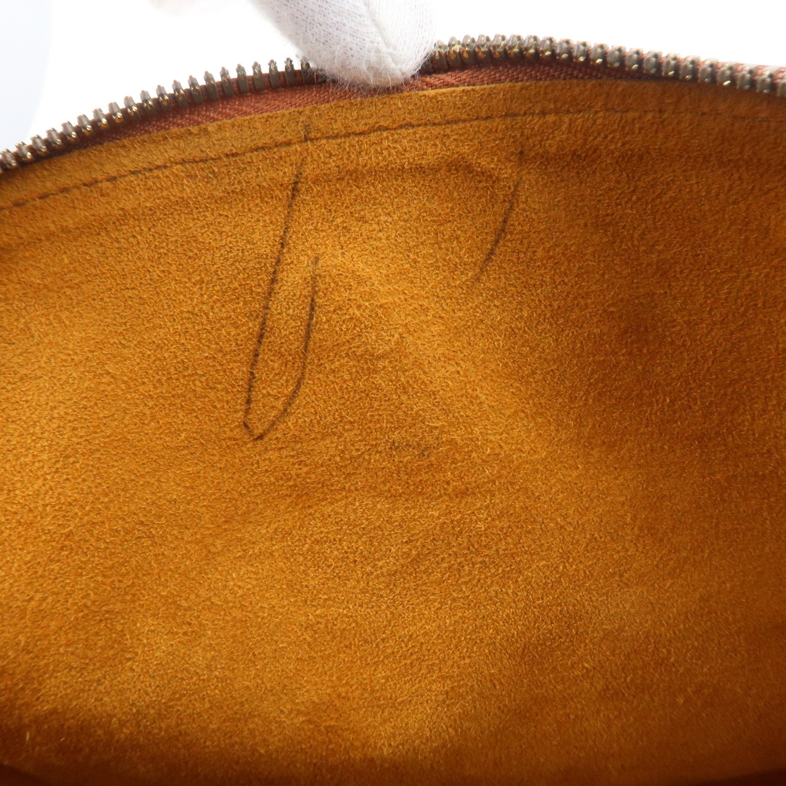 Louis Vuitton Epi Alma Hand Bag Kenya Brown M52143