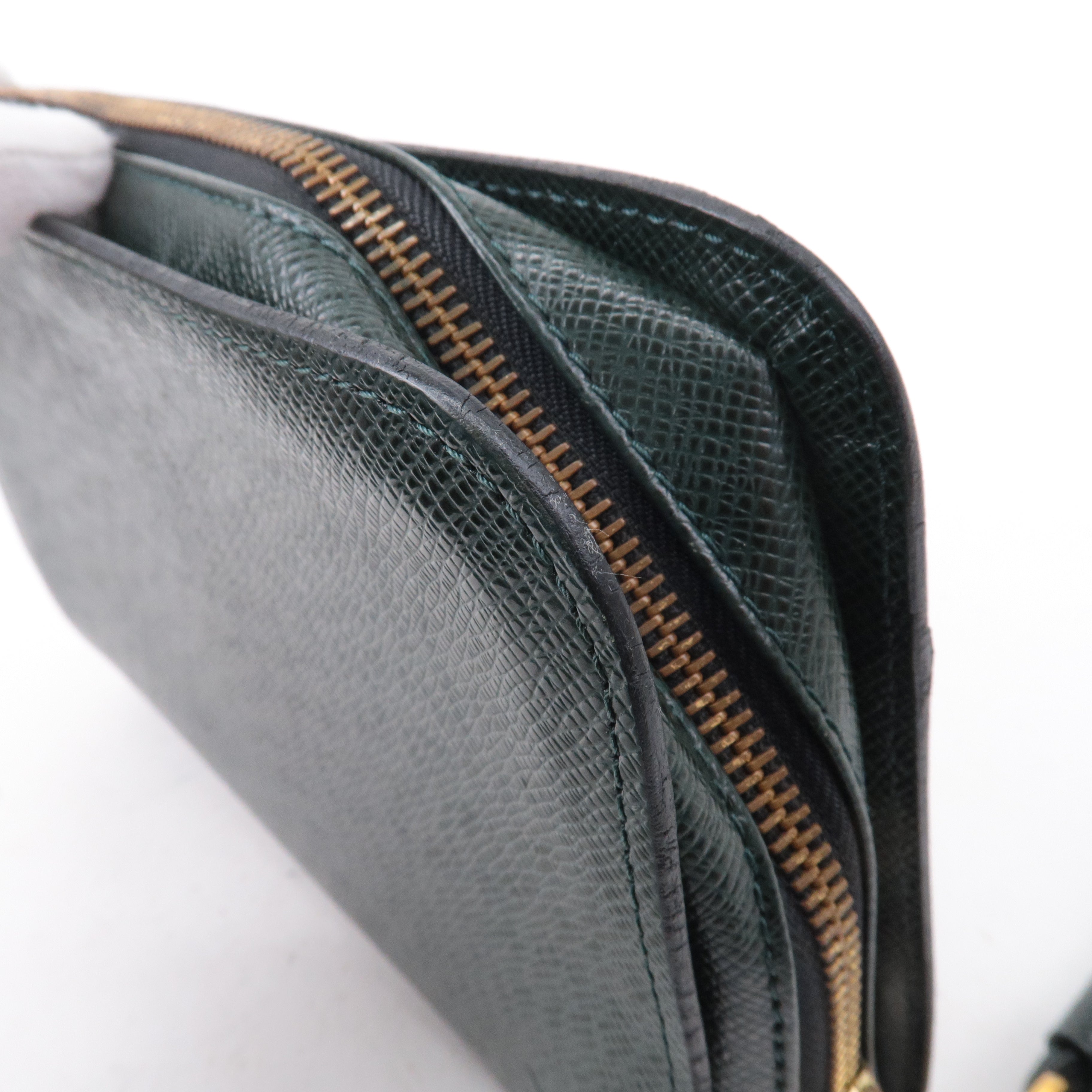 Louis Vuitton Set of 3 Taiga Baikal Clutch Bag Pouch Epicea M30184