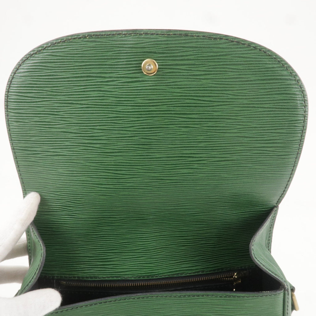 Louis Vuitton Epi Saint Cloud Shoulder Bag Borneo Green M52194