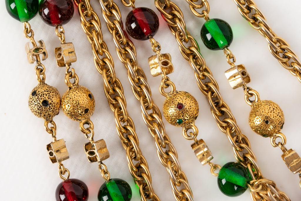 Collier / Sautoir Chanel 1982