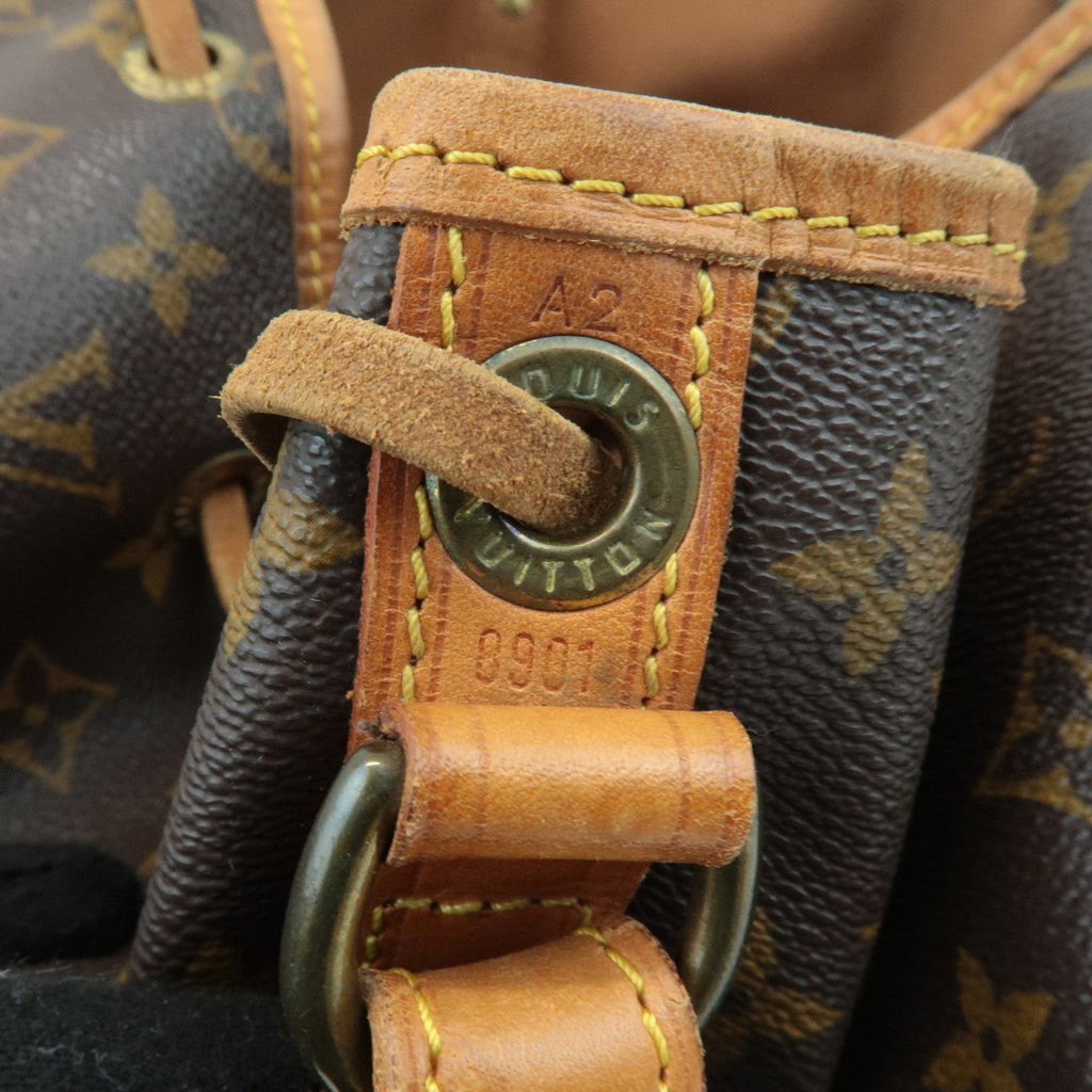 Louis Vuitton Monogram Noe Shoulder Bag Hand Bag Brown M42224