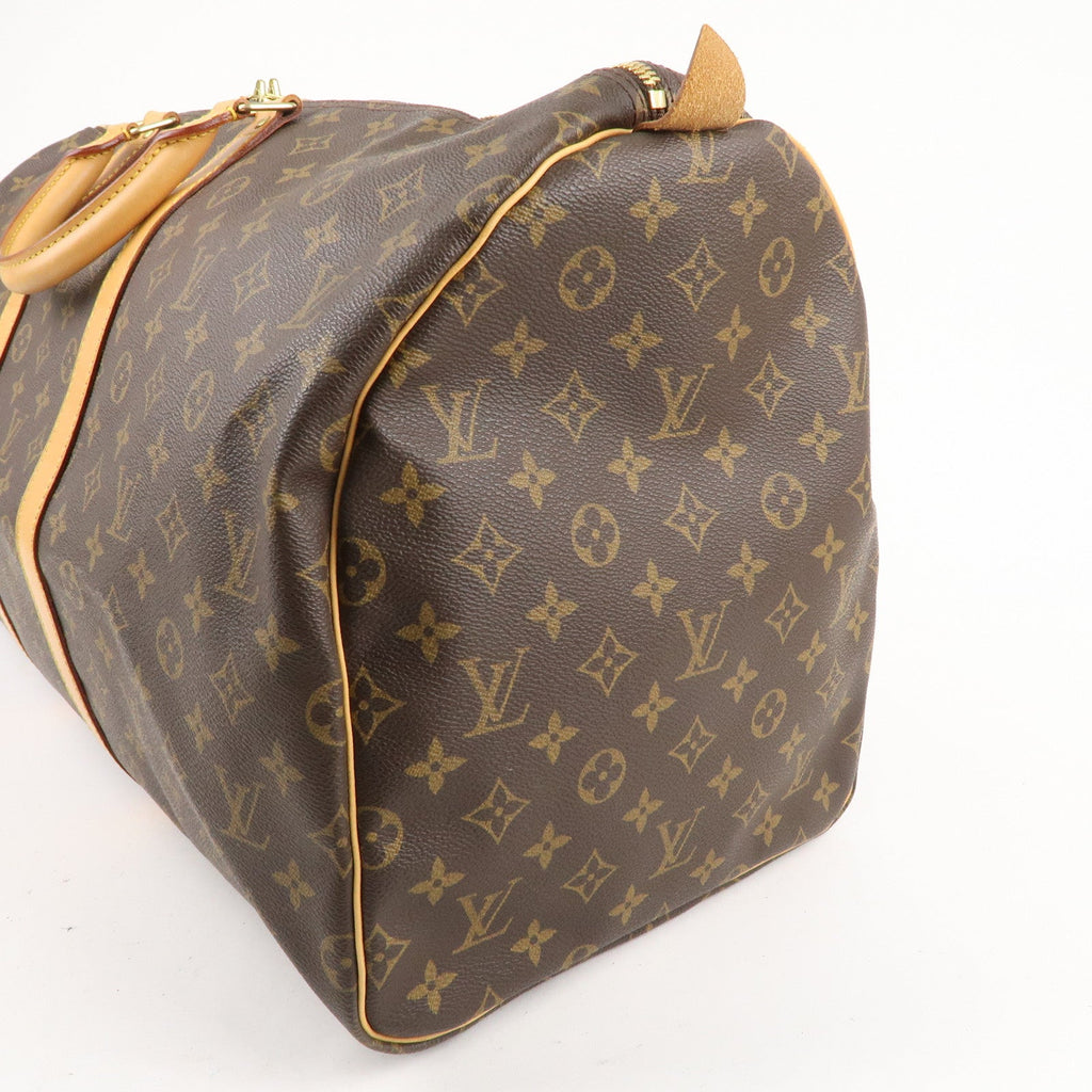 Louis Vuitton Monogram Keep All 55 Boston Bag Brown M41424