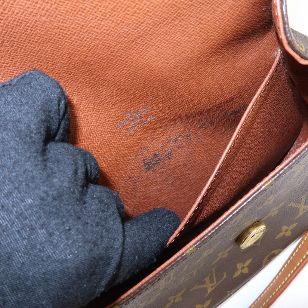 Louis Vuitton Monogram Mini Saint Cloud Shoulder Bag M51244