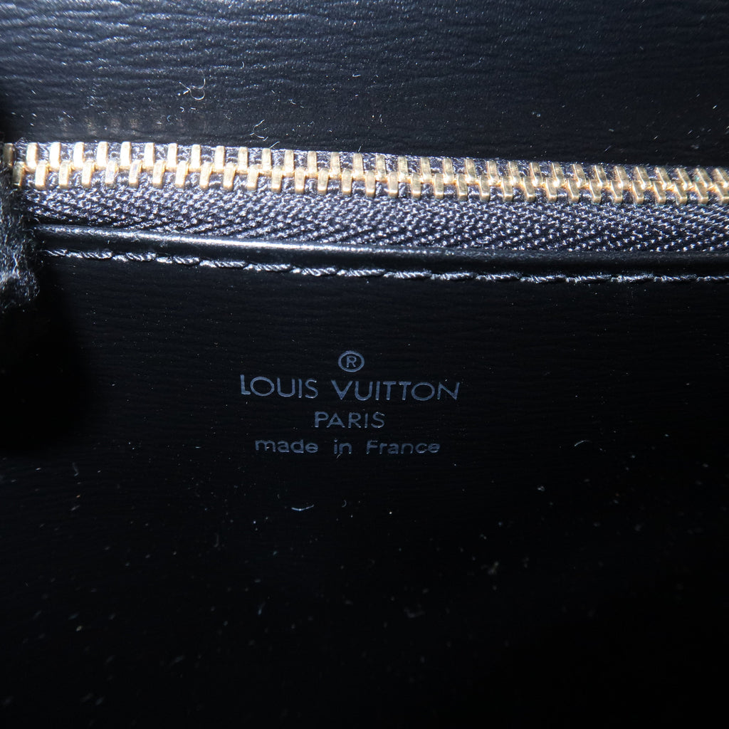 Louis Vuitton Epi Leather Malesherbes Hand Bag Black M52372