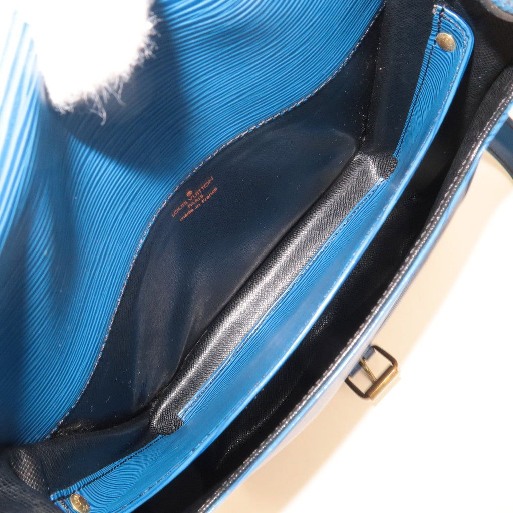 Louis Vuitton Epi Cartouchiere Shoulder Bag Toledo Blue M52245