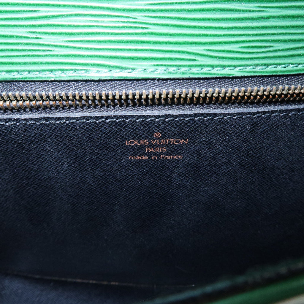 Louis Vuitton Epi Saint Cloud Shoulder Bag Green M52194