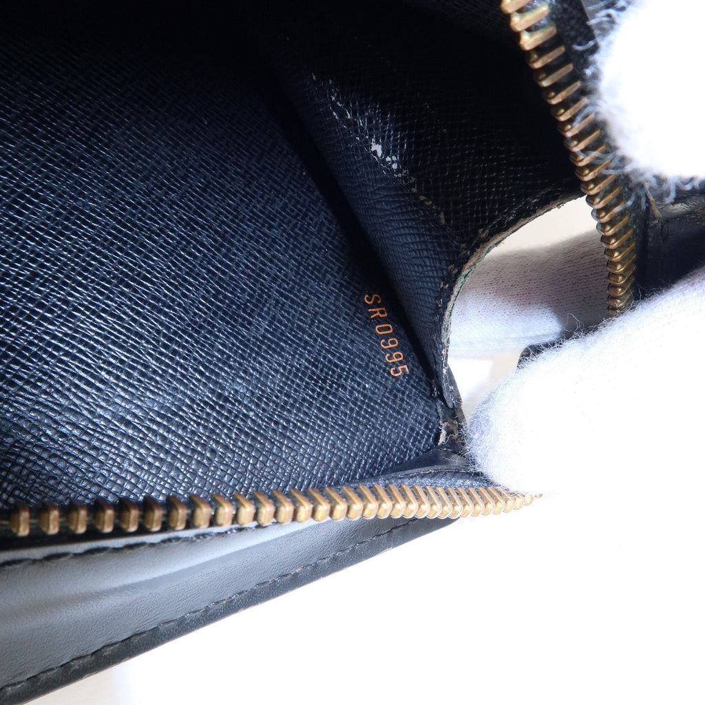 Louis Vuitton Epi Pochette Homme Clutch Bag Noir Black M52522