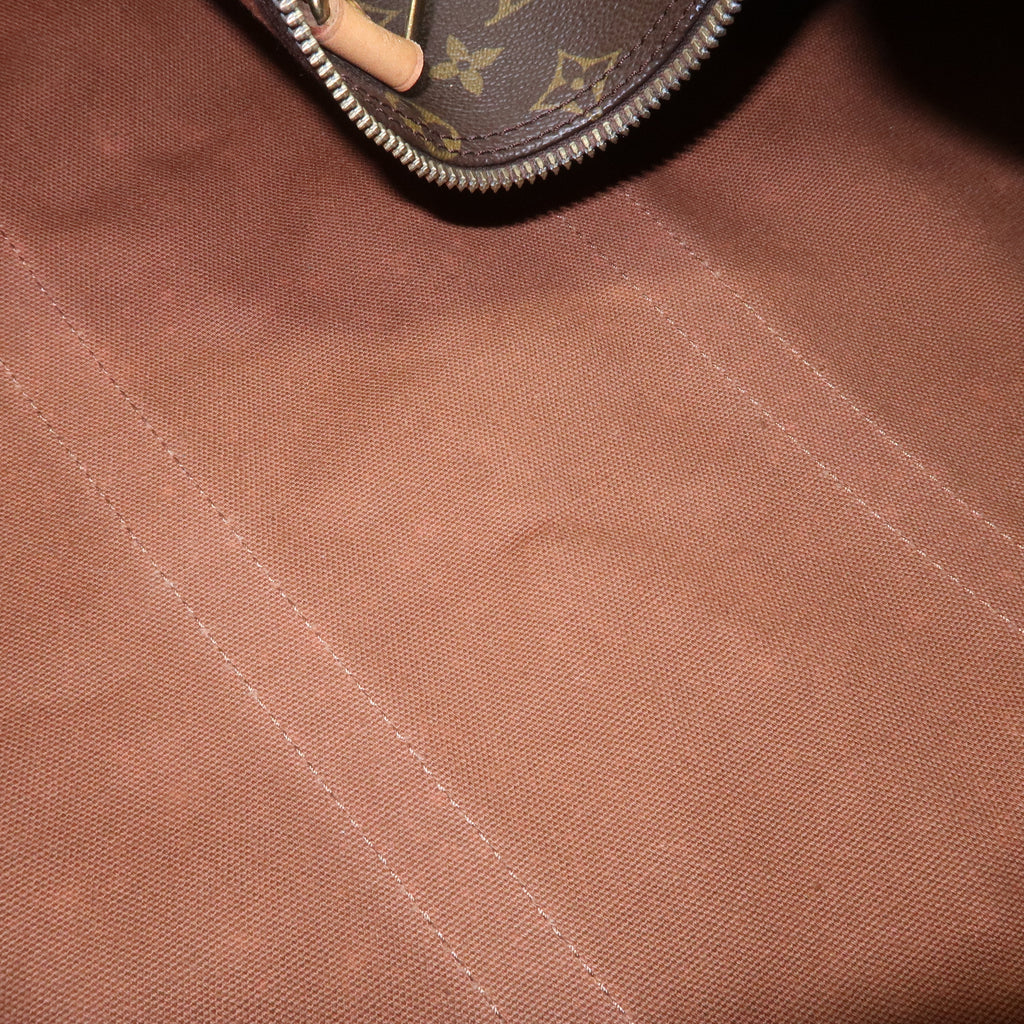 Louis Vuitton Monogram Keep All 50 Boston Bag Brown M41426