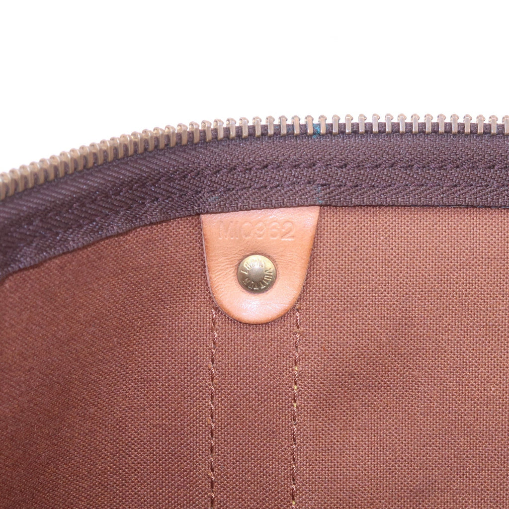 Louis Vuitton Monogram Keep All 60 Boston Bag Brown M41422