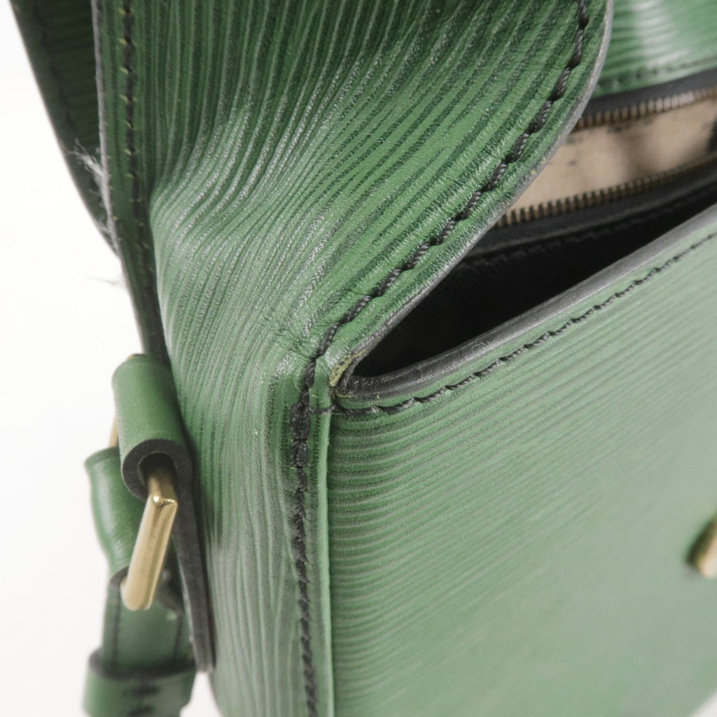 Louis Vuitton Epi Saint Cloud Shoulder Bag Borneo Green M52194