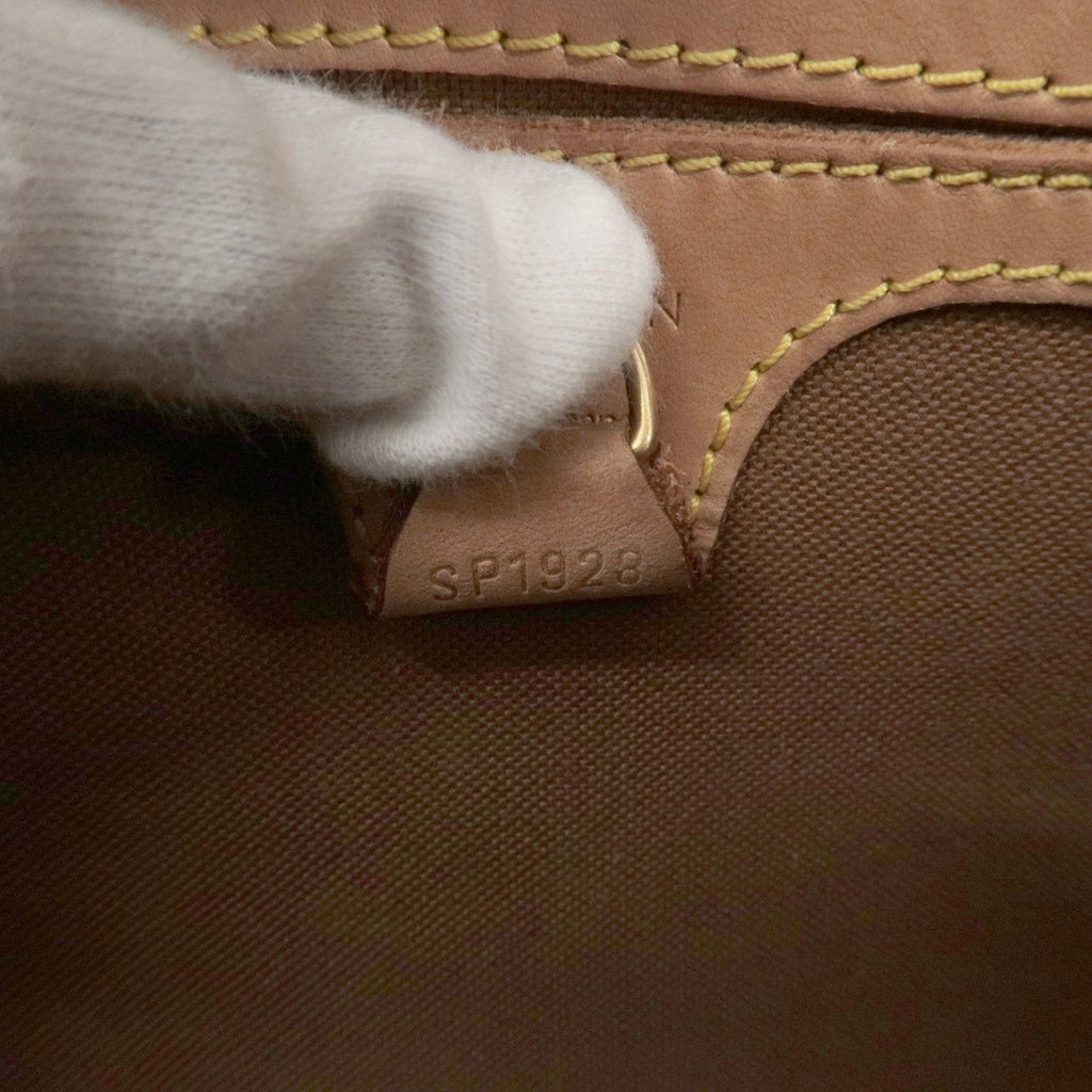 Louis Vuitton Monogram Ellipse PM Hand Bag Brown M51127