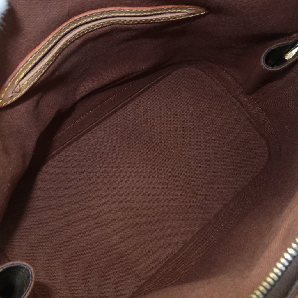 Louis Vuitton Monogram Alma Hand Bag Brown M51130