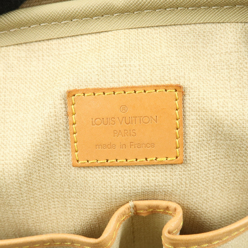 Louis Vuitton Monogram Trouville Hand Bag Brown M42228