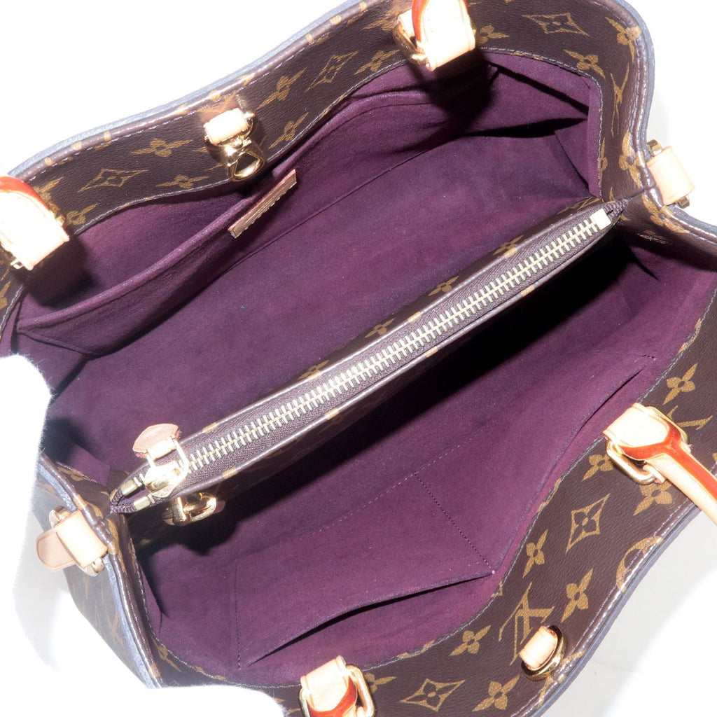 Louis Vuitton Monogram Montaigne MM 2Way Hand Bag M41056