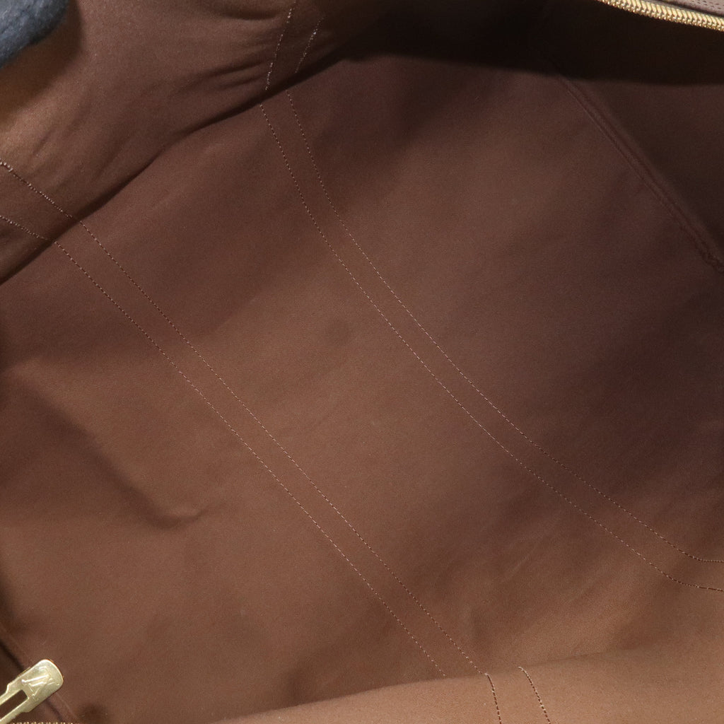 Louis Vuitton Monogram Keep All 60 Boston Bag Brown M41422