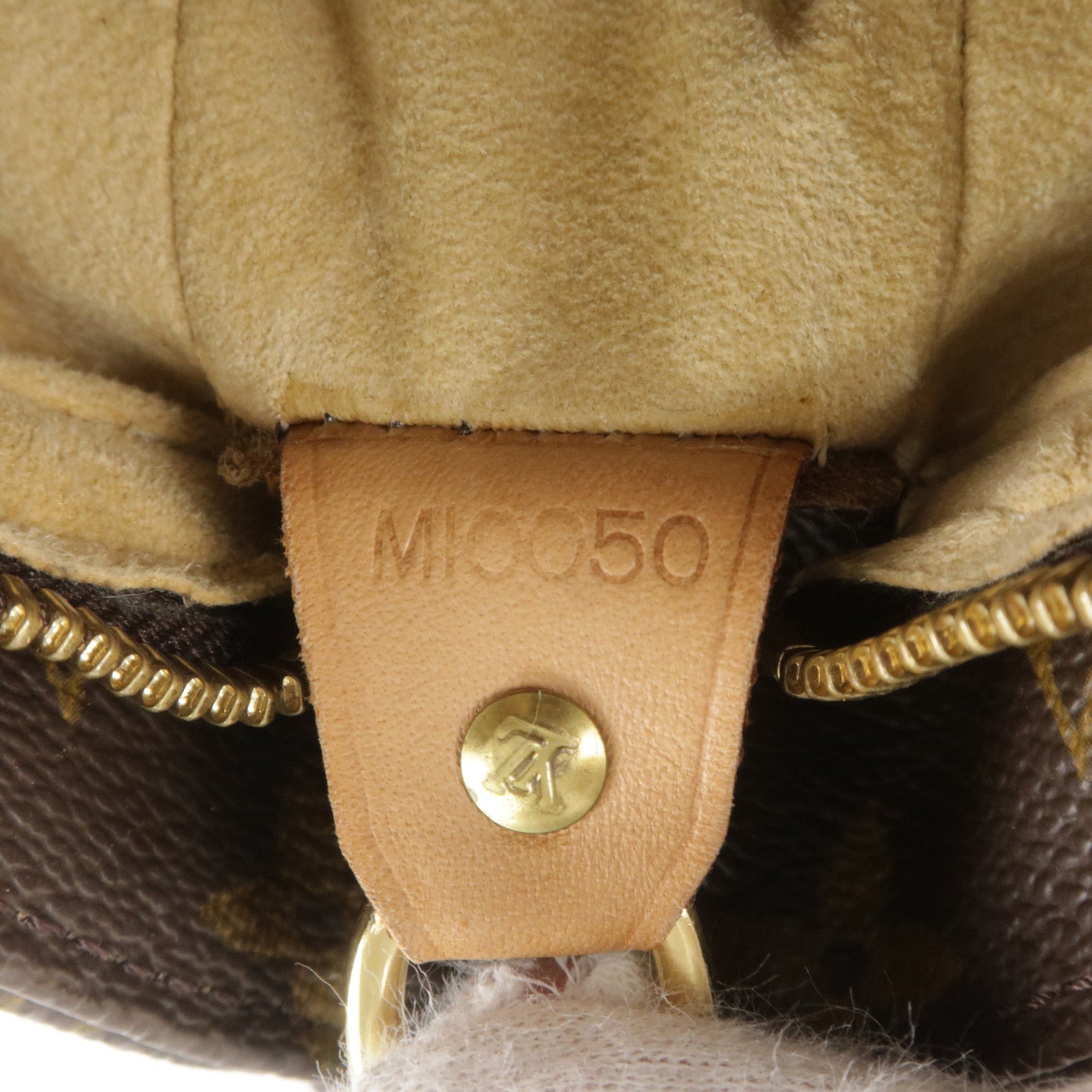Louis Vuitton Monogram Looping GM Shoulder Bag Brown M51145