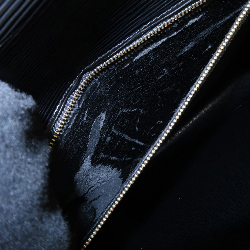 Louis Vuitton Epi Monceau Hand Bag Black Noir M52792