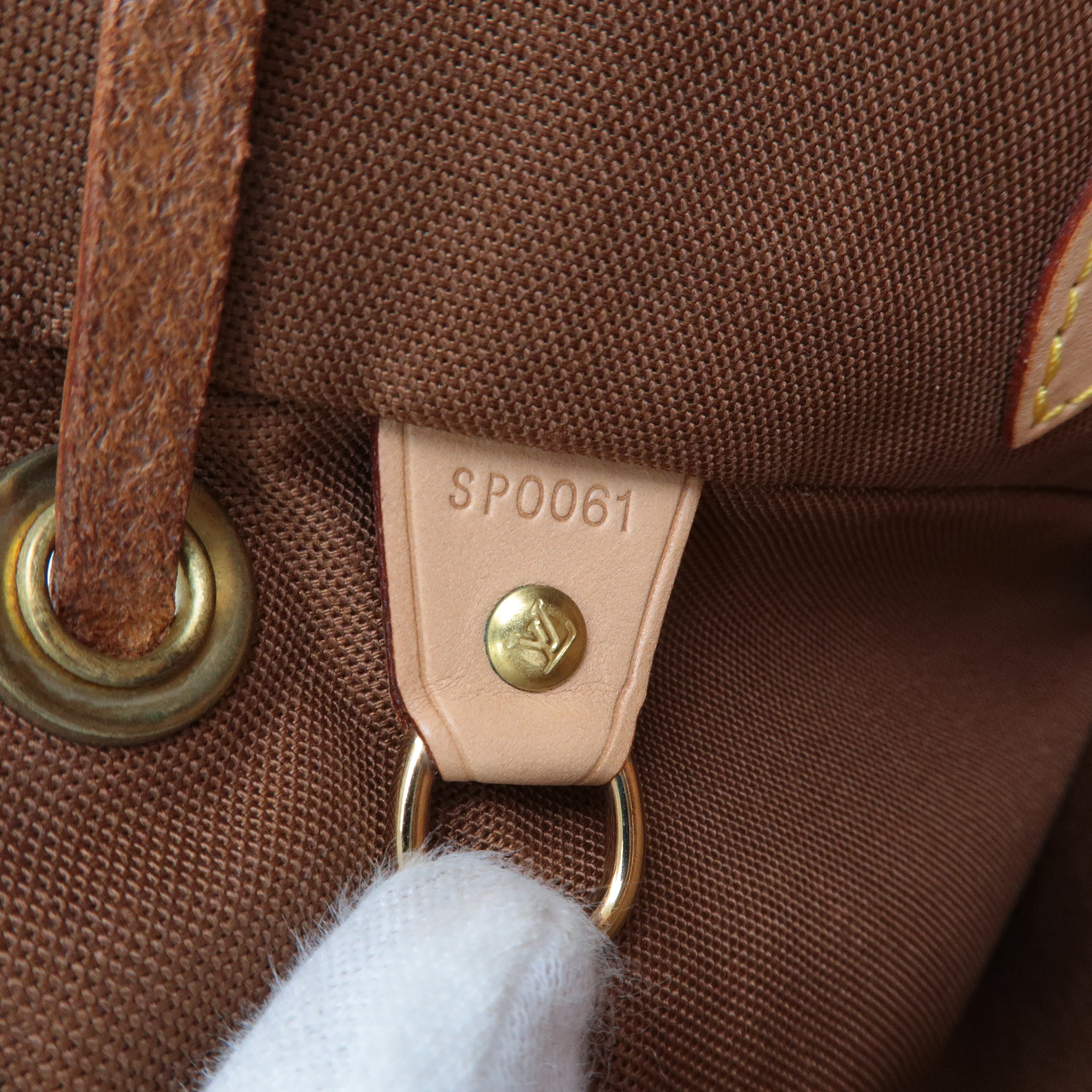 Louis Vuitton Monogram Montsouris MM Back Pack Bag M51136