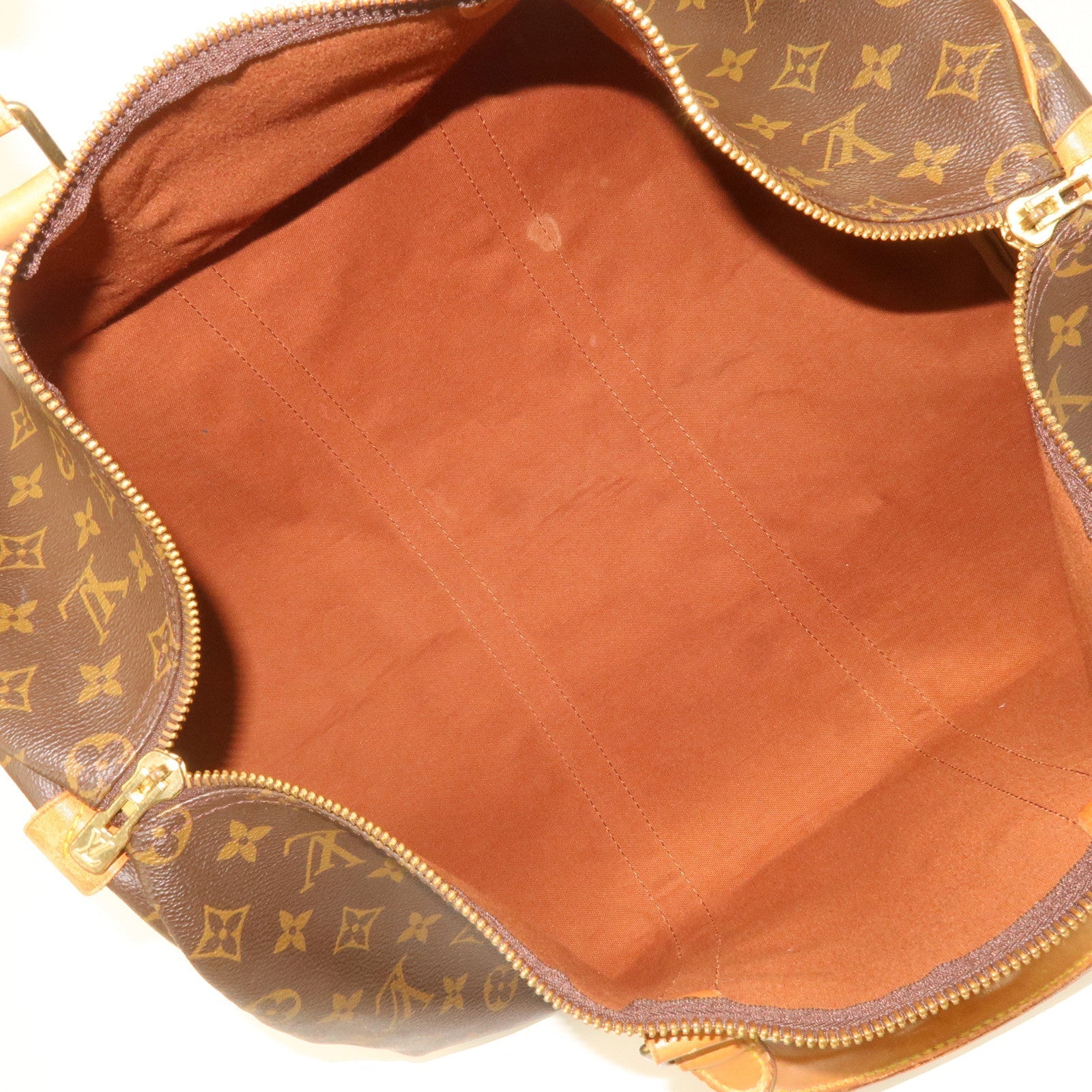 Louis Vuitton Monogram Keep All 50 Bag Brown M41426