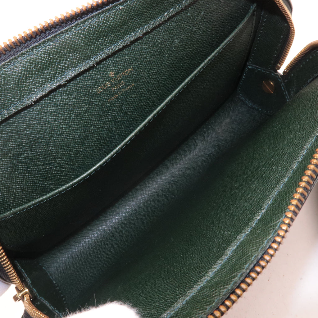 Louis Vuitton Set of 3 Taiga Baikal Clutch Bag Pouch Epicea M30184